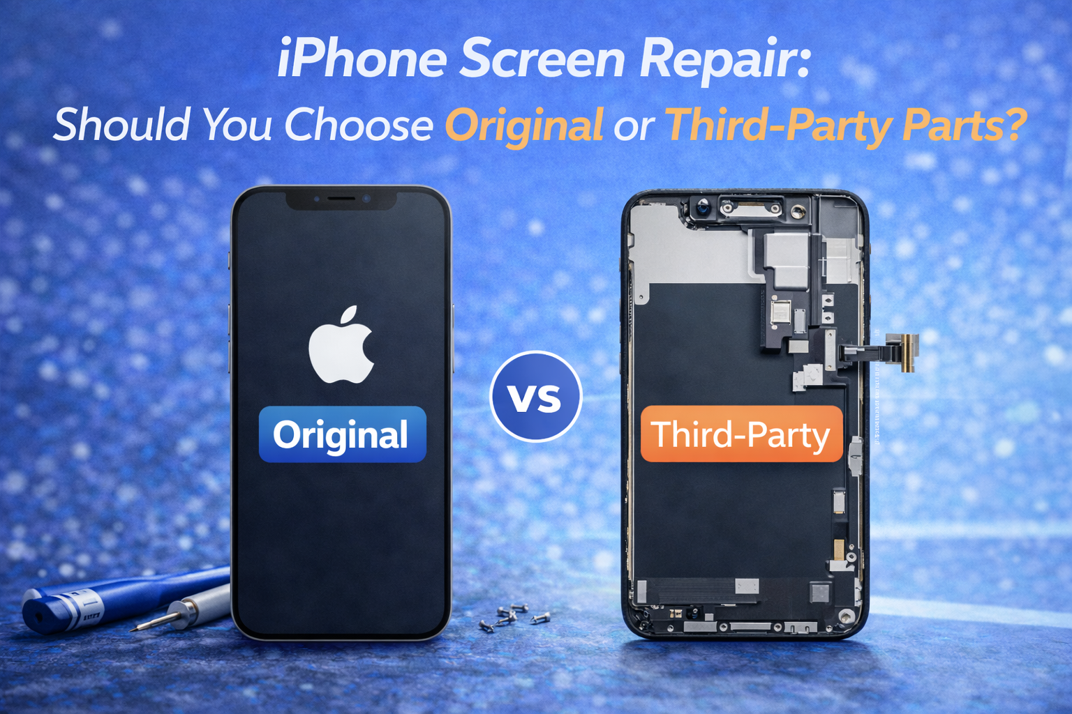 iphone screen repair or replace